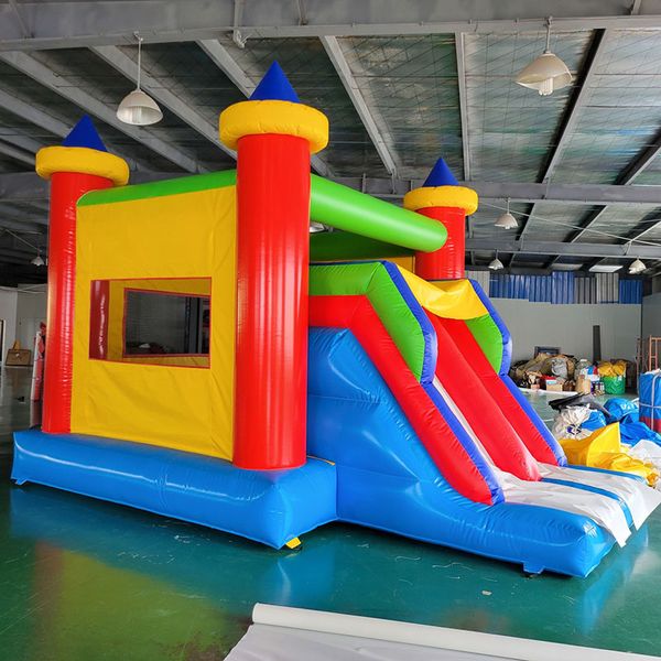 

outdoor games & activities bouncy castle trampoline with small slide