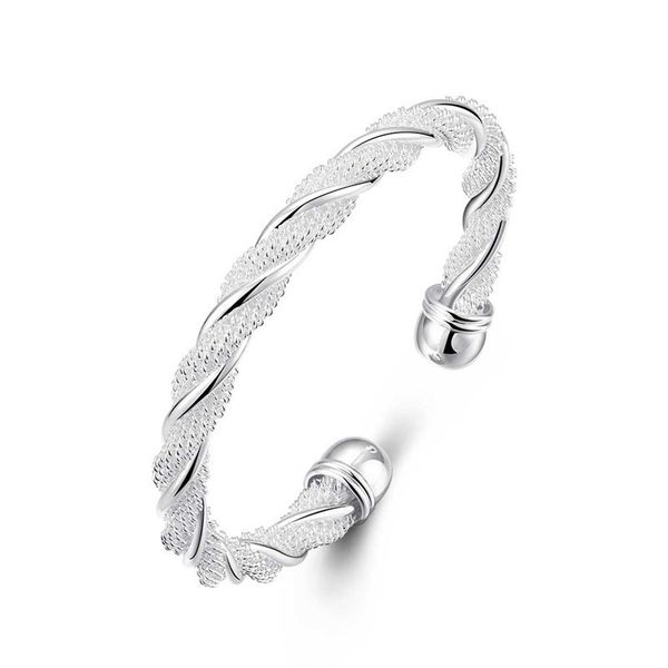 

new bangle love designer bracelet jewelry charm fashion handmade antique 925 silver u shape bracelets for women luxury nail bangles tennis h, Black