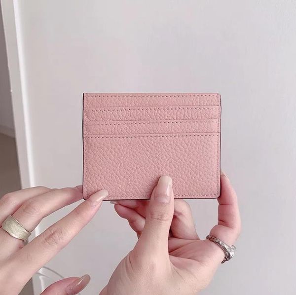 

fashion women card holders real genuine leather credit card holder mini wallet, Brown;gray