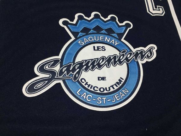 

hockey jerseys customized ccm nicolas roy chicoutimi sangueneens with c patch vintage pro stock navy jersey stitched, Black;red