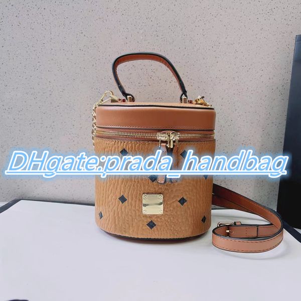 

mc mc half moon tote shopping bag original leather messenger luxury designer bucket cosmetic makeup ladies shoulder clutch mens womens walle