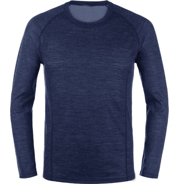 

men's thermal underwear 100 merino wool base layer men merino thermal underwear long sleeve lightweight 150g men everyday t shirt moist, Black;white
