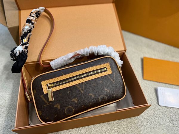 

lq alpha wearable monograms canvas shoulder bag real leather womens classic flower crossbody messenger camera bags boy girl out door tote pu
