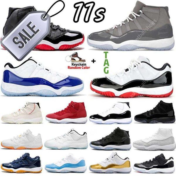 

2022 cool grey 11 11s basketball shoes high low citrus university legend blue white bred infrared concord 45 space jam gamma women mens