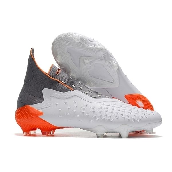 

dress shoes high ankle sg men's outdoor cleats training football boots soccer 220926, Black