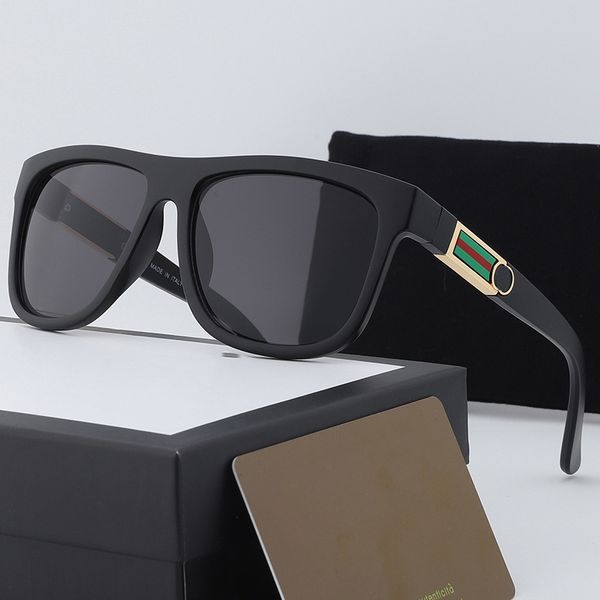 

2022 designer new classic retro designer sunglasses fashion sun glasses men uv400 square eyeglasses for women female 3880, White;black