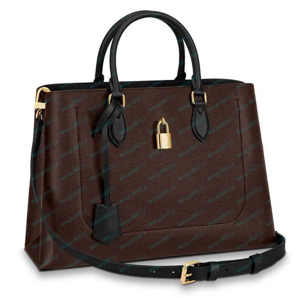

fashion bags purses handbags floral letter lock women totes bag shoulderbags