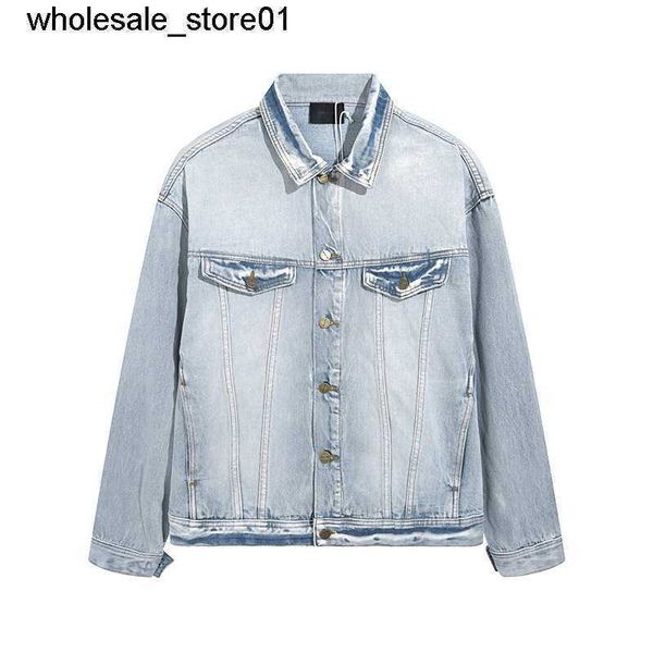 

new men's designer jackets essential fashion brand streetwear new denim jacket for men women, Black;brown
