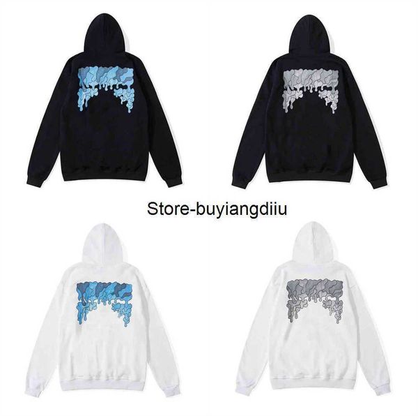 

hoodies mens womens fashion streetwears man s pullover winter sweatshirts loose hooded offs designers clothing street print 39nd, Black