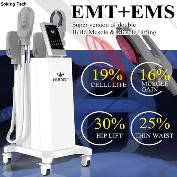 

electro-magnetic body sculpting contouring butt lifting muscle training cellulite loss upgrade model 4 handles sculpt hiemt ems machine high