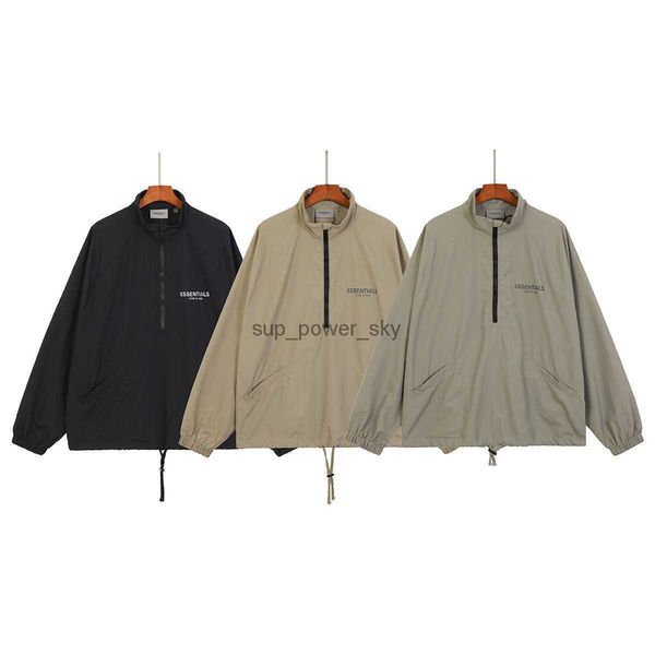 

mens jackets designer essential coat fashion simple letter print jacket, Black;brown