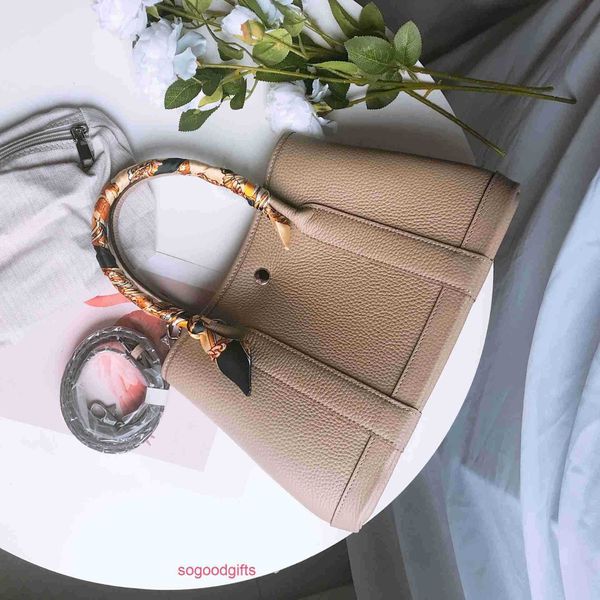 

h ermes h gardens buckle handbag garden party bags women crossbody designer tote handbags new women's bag layer cowhide litchi with rea