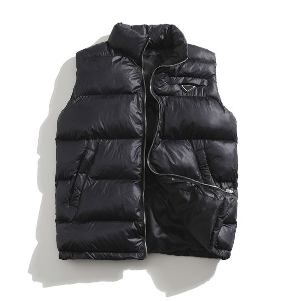 

mens jackets parka vest classic casual keep warm winter outdoor feather winters men women outerwear detachable down coat clear down jacket m, Black