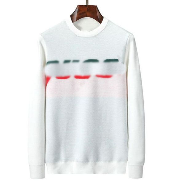 

22ss new men's sweaters fashion casual long sleeve knitwear designer sweaters, White;black