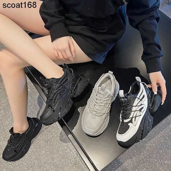 

dress shoes barman designer space yacht shoes women new autumn korean fashion versatile casual thick soled sneakers, Black