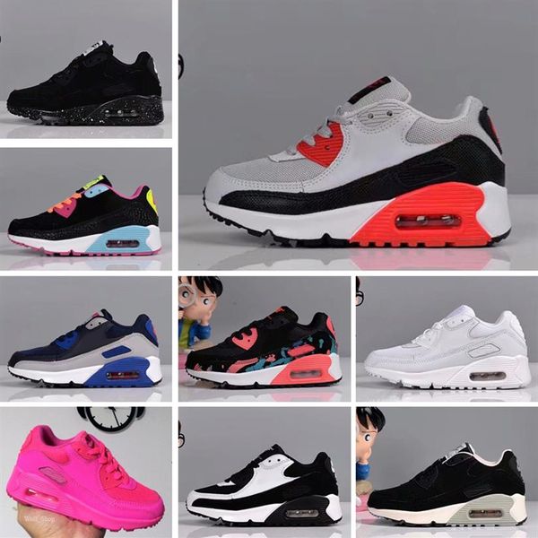 

toddler kids shoes running shoes kid sneakers white black sports shoe classic trainer cushion surface size 28-35278a