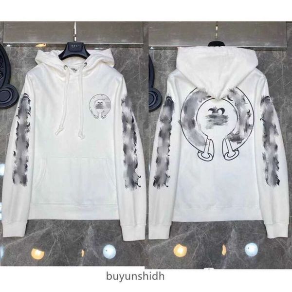 

bbqj men's hoodies sweatshirts designer hearts hoodie chromes mens hoody clothing heart hooded ch cross flower arm front printed horse, Black
