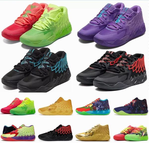 

basketball shoes mens trainers sports sneakers black blast buzz city rock ridge red lamelo ball 1 mb.01 men lo ufo not from here queen city