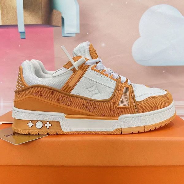 

2022 new printing particle upper designer casual shoes classic men's and women's low-sneakers fashion trainer 39-44 c63