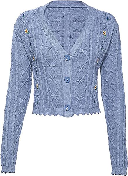 

women's t-shirt v neck collared long sleeve ribbed knit comfy loose casual pullover sweater jumper top, White