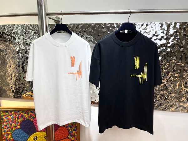 

20fw summer t shirt art hoodie painted shorts women men skateboard high street designer shirt dresses island running middle pants jogging sw, Black;brown