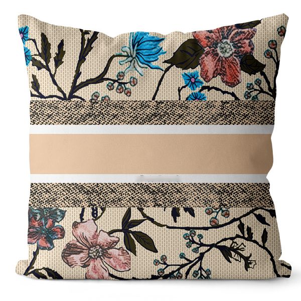 

luxury decorative 45x45cm designer pillows case cushion cover material classic printing pattern for home decoration throw