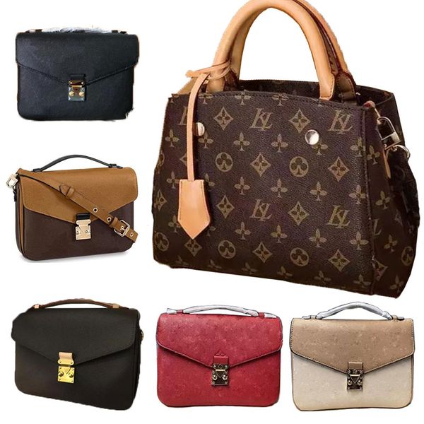 

luxury designer tote bags ladies handbag fashion shoulder bag women crossbody designerbag classic embossed printed style size capacity leath