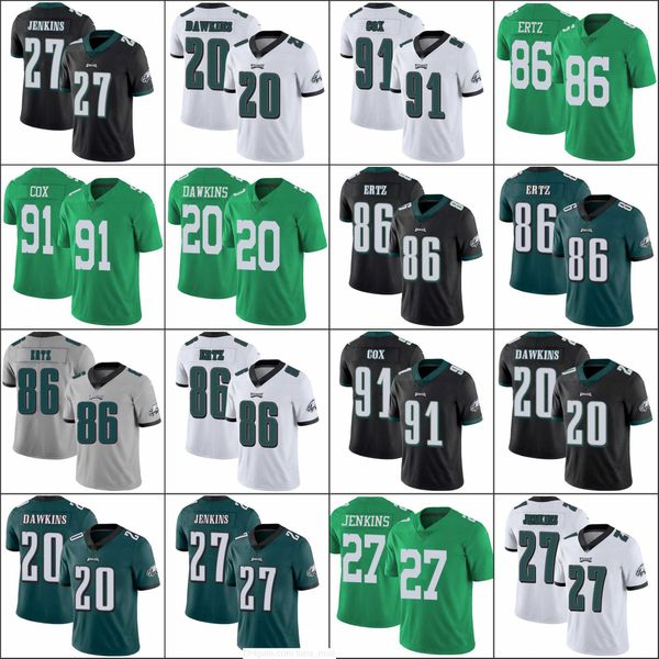 

philadelphia's eagles's men #20 brian dawkins 27 malcolm jenkins 86 zach ertz 91 fletcher cox woman youth limited men's nfl&#, Black;red
