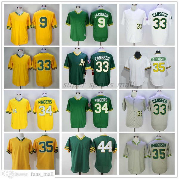 

man women youth mitchell and ness baseball jersey vintage 34 rollie fingers 35 rickey henderson 44 reggie jackson 9 reggie jackson jerseys r, Blue;black