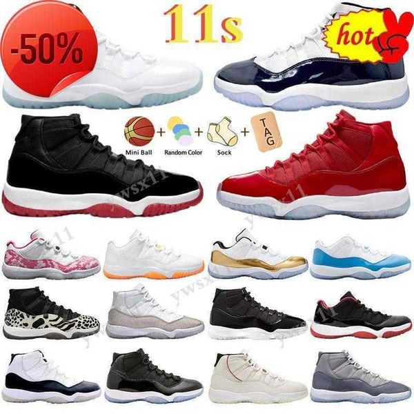 

2022 cool grey 11 11s mens basketball shoes 25th anniversary low legend university blue white bred concord cap and gown men