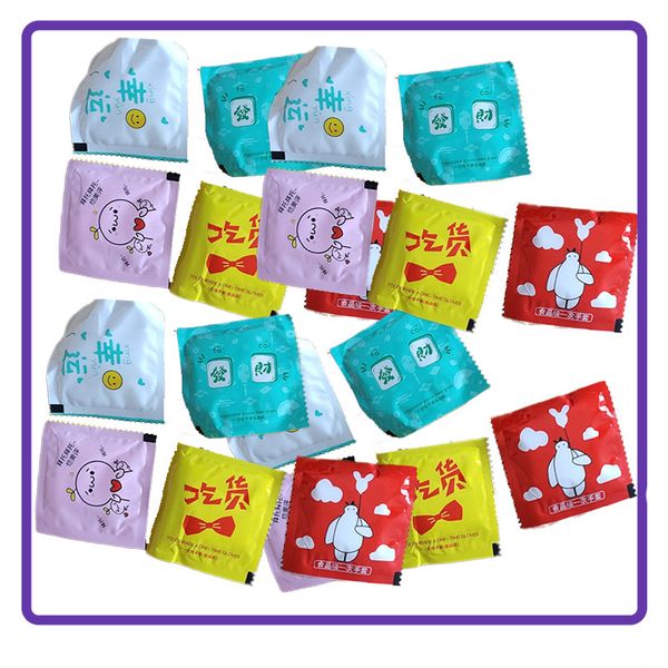 

disposable gloves single independent small package thickened takeaway lobster edible plastic pe gloves wholesale
