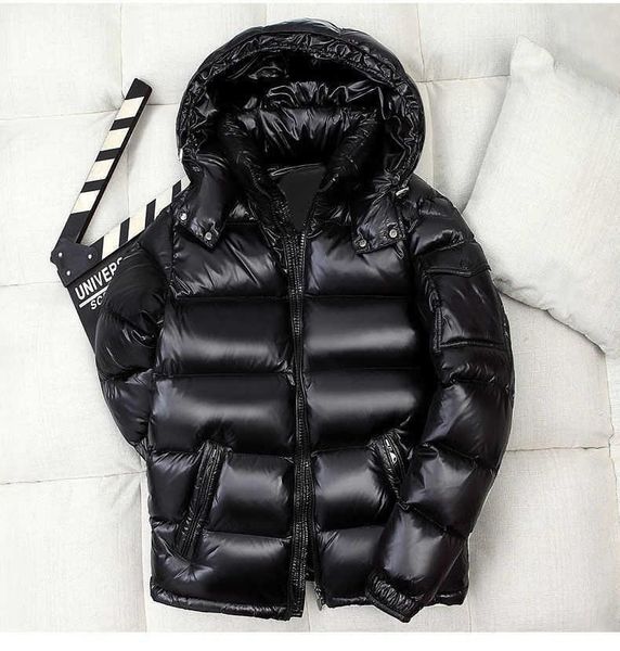 

new fashion monclair fashion designer down jacket winter men and women youth parka coat outdoor couple thick warm brand clothing, Black