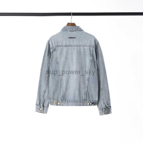 

men's jackets essential designer coat fashion brand denim minimalist vintage luxury womens men season 6 couple jacket, Black;brown
