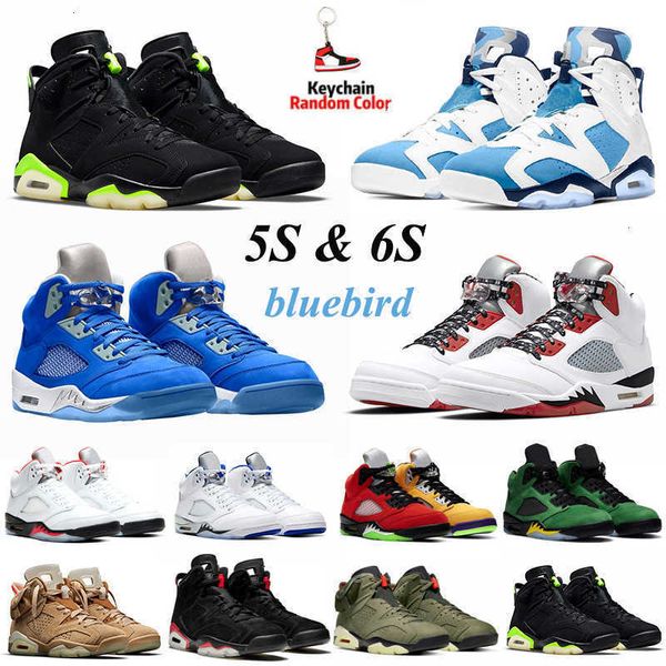 

shoes men basketball carmine 6s unc fire red black cat 5s bluebird raging bull stealth mens trainers sports sneakers size 7-13