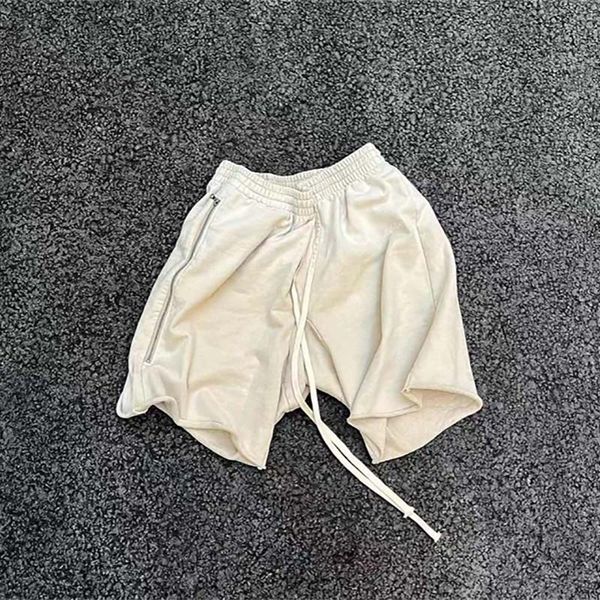 

askyurself shorts cargo short pant with pockets jogger trousers plus size mens casual knee length pants male loose basketball wear women&#03, White;black