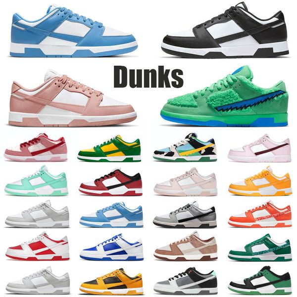 

running shoes mens trainers designer sneakers panda pink white black unc grey fog team green syracuse sail casual outdoor sb dunks men women