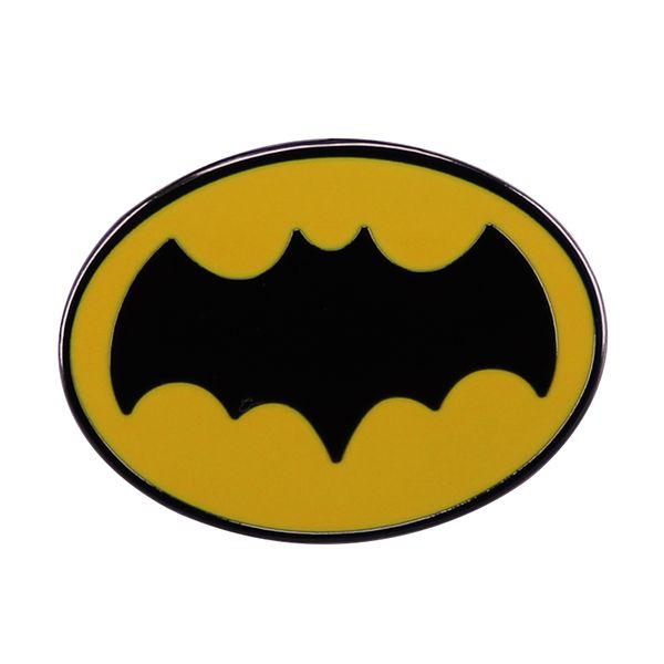 

other fashion accessories fantasy comics superhero logo enamel brooch pin denim jacket lapel metal pins brooches badges exquisite jewelry ac, Silver