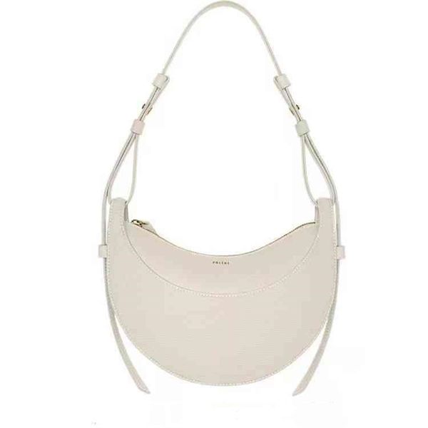 

polene bag briefcases french polene paris niche design bag single shoulder messenger crescent female leather armpit saddle xmxw