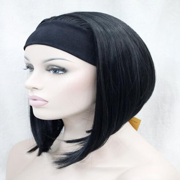 

popular women wig spiral curls fluffy half full wig natural hair cosplay ladies wigs, Black