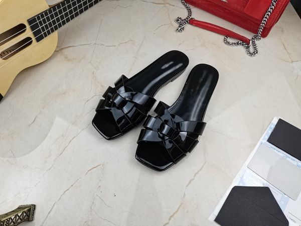 

designer jelly women's mid heel sandal slippers, made of transparent materials, fashionable, and 0719, Black