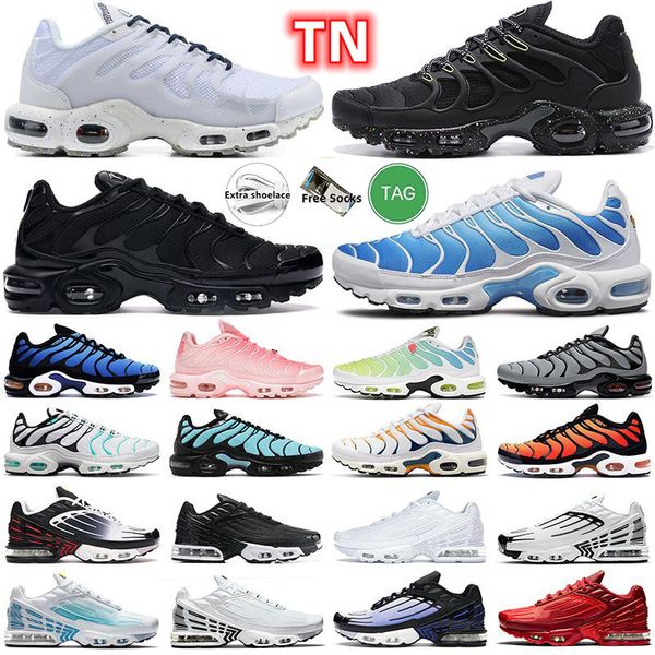 

2022 men women running shoes max tn plus 3 terrascape triple black white atlanta hyper sky blue fury jade laser wolf grey mens trainers outd