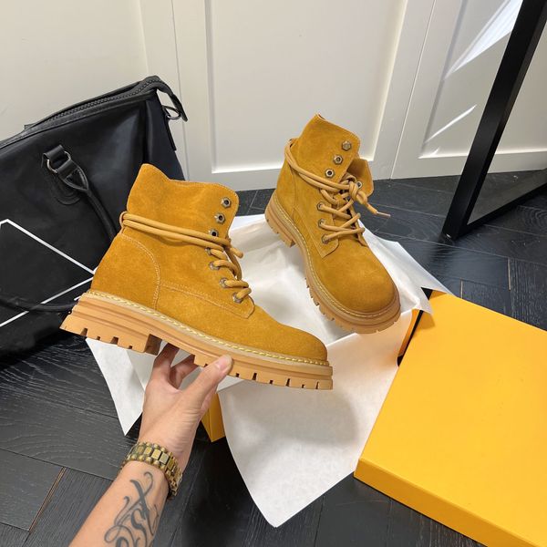 

casual shoes designer boots autumn winter mens womens boots round toe boats woman and men motorcycle luxurious brand ankle boot sneakers, Black