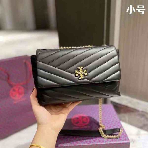 

tory shoulder designer bags luxury brand fashion simple square tassel bag women's real leather chain phone handbags zhouzhoubao123 keip