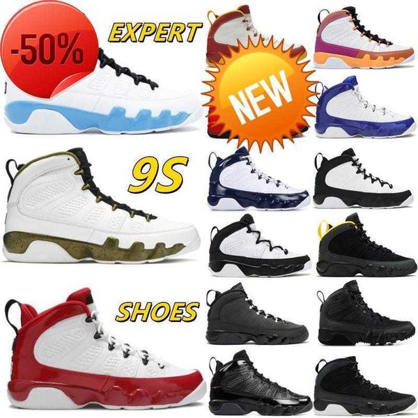 

2022 9 9s basketball shoes university blue gold racer unc particle chile dream it do gym red change the world trainers