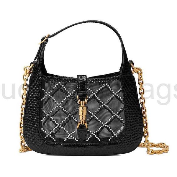 

designer bag fashion designers totes mini shoulder bags luxurys 1961 series black blingbling diamond small pouch exclusive ladies handbags