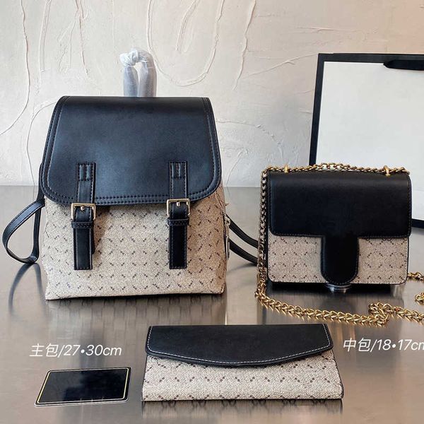 

3pcs/set totes bag women handbags purses shoulder bags wallets backpack shopping bags