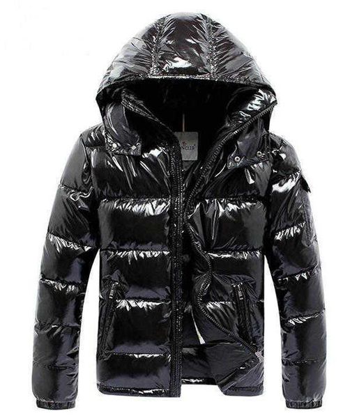 

new fashion 2021 mens down jacket parkas classic casual winter coats outdoor feather keep warm doudoune homme coat outerwear hooded c, Black