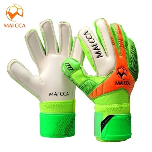 

sports gloves maicca kids soccer goalkeeper professional football goal keeper protection boys children goalie 220926, Black