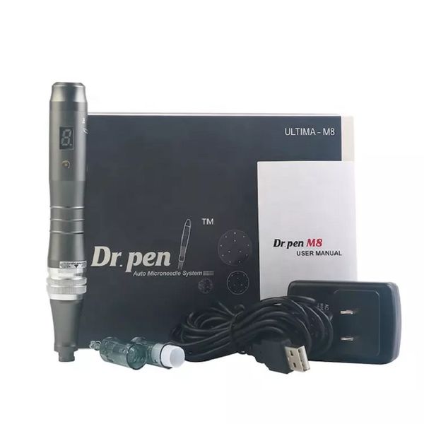 

dermapen m8-w/c beauty accessories & parts dr pen m8 microneedle 6speeds 16pins microneedling dermapen for sale