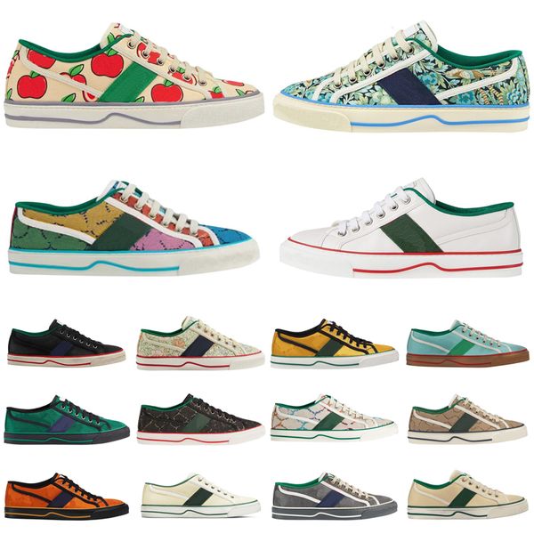 

casual shoes designer sneakers boots mini flats trainers tennis 1977 low embroidered denim canvas luxury lace up slip on ebony floral beige